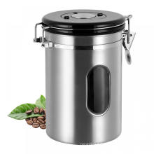 Stainless Steel Coffee Storage Airtight Canister